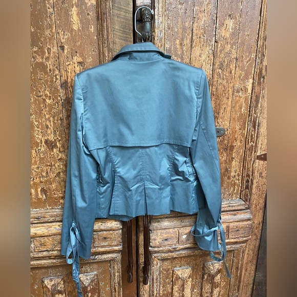 💕2 for $50 💕Waist Length Trench Jacket - Authur Mendonca - Picture 2 of 7